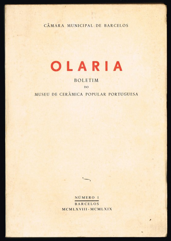 OLARIA - Boletim do Museu de Cermica Popular Portuguesa
